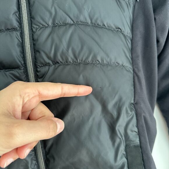 Lululemon Down Jacket Womens 6 Puffer Hooded Quilted Insulated Zip Down For Run - Picture 14 of 16